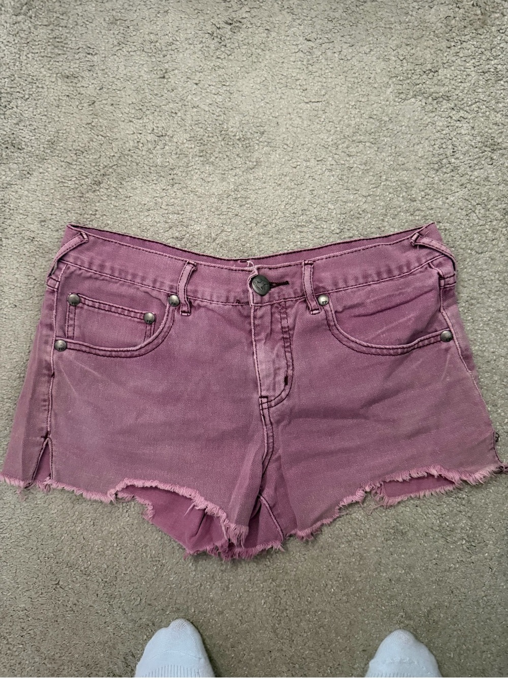 Free people - 27 - Women's Pink Jean shorts